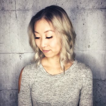 Rush Salon - Ashy Blonde with blended shadow root. - Hair Salons Near Me - Vancouver, British Columbia Rush Salon - Ashy Blonde with blended shadow root. - Hair Salons Near Me - Vancouver, British Columbia