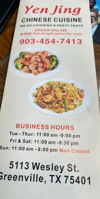 Yen Jing Chinese Restaurant by null
