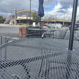 Patio waiting area Patio waiting area