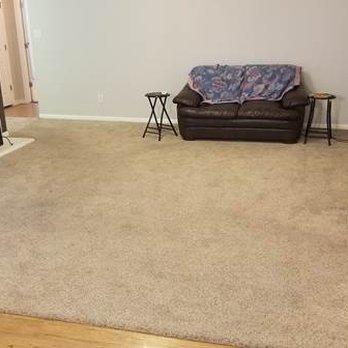 M G Floors - Before Living Room - Carpeting Near Me - Austin, Texas