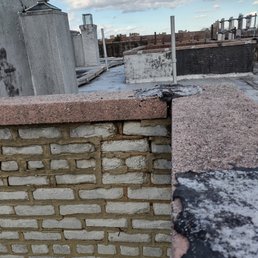 Bronstein Properties - Broken/Loose Bricks + Missing/Broken Mortar. 84-53 Dana Court, Middle Village Queens. Bronstein Properties when will this be fixed? - Real Estate Services Near Me - Forest Hills, New York
