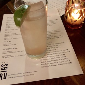 Bar Shiru - I appreciate the freshly squeezed lemon juice in my drinks. - Cocktail Bars Near Me - Oakland, California