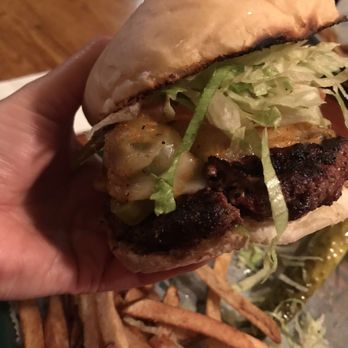 Ringside Cafe - Their spicy jalapeño burger...soooo good - Bars Near Me - Columbus, Ohio Ringside Cafe - Their spicy jalapeño burger...soooo good - Bars Near Me - Columbus, Ohio