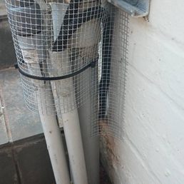 Went the extra mile to protect the cables from being chewed Went the extra mile to protect the cables from being chewed