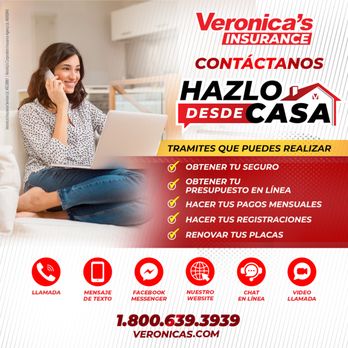 Veronica's Insurance - Visite https://veronicasinsurance.com/ para una cotización. - Home & Rental Insurance Near Me - North Hollywood, California Veronica's Insurance - Visite https://veronicasinsurance.com/ para una cotización. - Home & Rental Insurance Near Me - North Hollywood, California