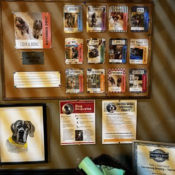 Farmstrong Brewery - Wall of honor for dogs - Breweries Near Me - Mount Vernon, Washington