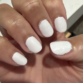 La Bella Spa Salon - Messy gel :( - Nail Salons Near Me - Foster City, California