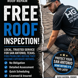 HG Roof Repair , Click Here ! Free Estimate Roofer San Antonio