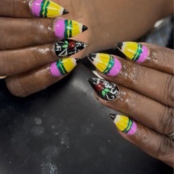 Ty Hair And Nail Spa - Back to school nail art! - Hair Salons Near Me - Fairfield, California Ty Hair And Nail Spa - Back to school nail art! - Hair Salons Near Me - Fairfield, California