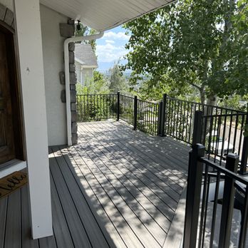 SAGE Decks - a view of a deck with railings - Decks & Railing Near Me - Victor, Montana SAGE Decks - a view of a deck with railings - Decks & Railing Near Me - Victor, Montana