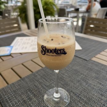 Shooters Waterfront - Frozen espresso martini - New American Near Me - Fort Lauderdale, Florida Shooters Waterfront - Frozen espresso martini - New American Near Me - Fort Lauderdale, Florida