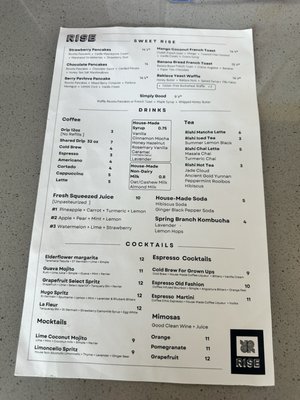 Menu photo 1 Rise Springfield, MO Menu photo 1 Rise Springfield, MO