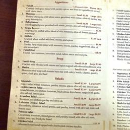 Menu Menu