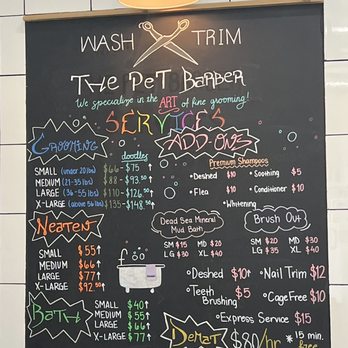 The Pet Barber - Pricing/Services - Pet Groomers Near Me - Houston, Texas The Pet Barber - Pricing/Services - Pet Groomers Near Me - Houston, Texas