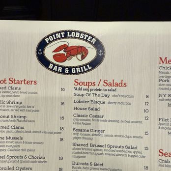 Point Lobster Bar & Grill - Seafood Near Me - Point Pleasant Beach, New Jersey