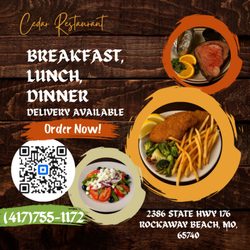 Cedar Restaurant - Order online