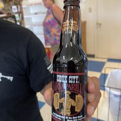 Chocolate Nugget Candy Factory - Hubby got some root beer