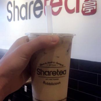 Sharetea - Black milk tea with boba - Coffee & Tea Near Me - Plano, Texas