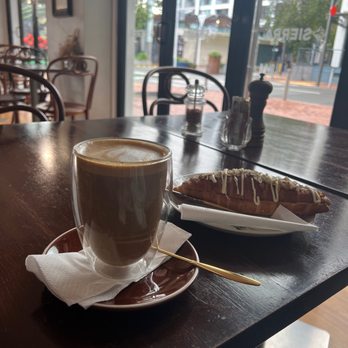 Sierra on Viaduct - Latte and croissant - Cafes Near Me - Auckland, AUK Sierra on Viaduct - Latte and croissant - Cafes Near Me - Auckland, AUK