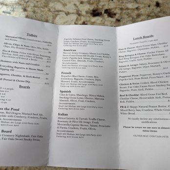 Wine & Rind - Food menu - Wine Bars Near Me - Carmel, Indiana