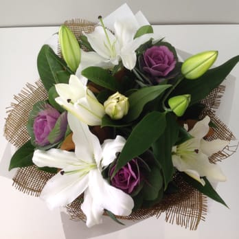 Pretty Petals - Arrive in Style - The unusual Kale Flower together with beautiful Oriental Lilly's will be a great first impression. - Florists Near Me - Goodwood, SA
