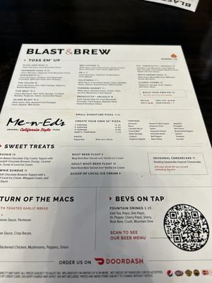 Menu photo 1 Blast & Brew Madera, CA