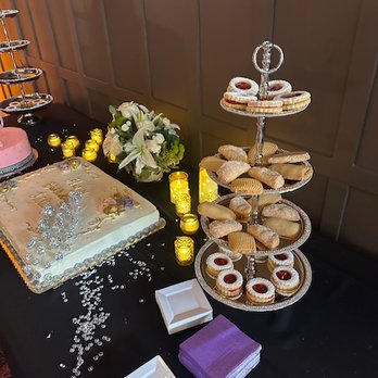 The Woman's Club - Dessert table set up in the foyer area -- first thing guests saw - Venues & Event Spaces Near Me - South Pasadena, California The Woman's Club - Dessert table set up in the foyer area -- first thing guests saw - Venues & Event Spaces Near Me - South Pasadena, California