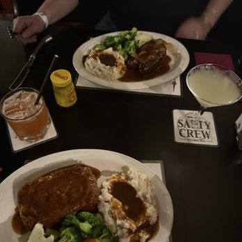 The Crown and Anchor - The Spicy Paul Jones Meatloaf and Bangers and mash. - Pubs Near Me - Monterey, California