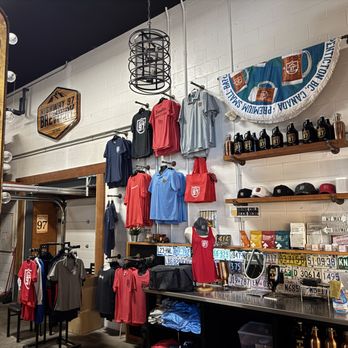 Highway 97 Brewing Company - Merch area~ - Breweries Near Me - Penticton, British Columbia Highway 97 Brewing Company - Merch area~ - Breweries Near Me - Penticton, British Columbia