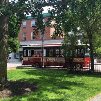 Salem Trolley - They have a trolley at visitors center that is dedicated to shuttling you back to the ferry. - Historical Tours Near Me - Salem, Massachusetts