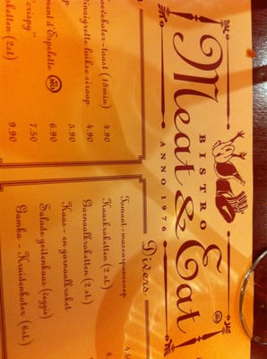 Menu photo 3 Meat & Eat Antwerp, VAN Menu photo 3 Meat & Eat Antwerp, VAN
