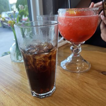 Grog's Pub & Grill - Coke and fish bowl of a strawberry daiquiri - Pubs Near Me - Thedford, Ontario Grog's Pub & Grill - Coke and fish bowl of a strawberry daiquiri - Pubs Near Me - Thedford, Ontario