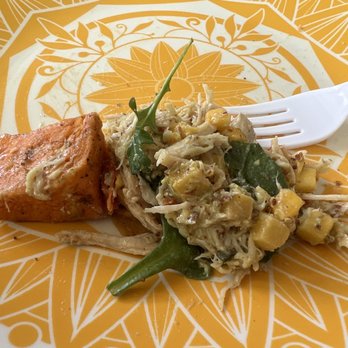 SoulFull Eats - Mostly eaten chicken salad with mango and sweet potato - Food Delivery Services Near Me - Jacksonville, Florida