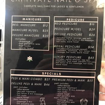 Captivate Nail Spa - Updated menu 2020 - Nail Salons Near Me - Fullerton, California Captivate Nail Spa - Updated menu 2020 - Nail Salons Near Me - Fullerton, California