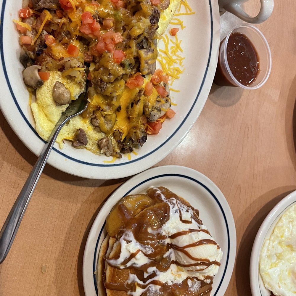 IHOP - a breakfast of eggs, hash browns, beans, and cheese - Breakfast & Brunch Near Me - Knightdale, North Carolina IHOP - a breakfast of eggs, hash browns, beans, and cheese - Breakfast & Brunch Near Me - Knightdale, North Carolina