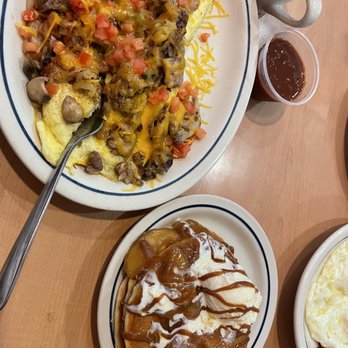 IHOP - a breakfast of eggs, hash browns, beans, and cheese - Breakfast & Brunch Near Me - Knightdale, North Carolina