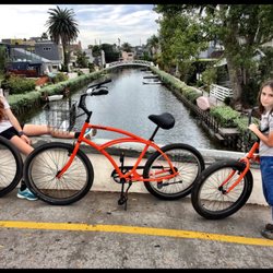 Venice Bike Tours - Exploring the canals.