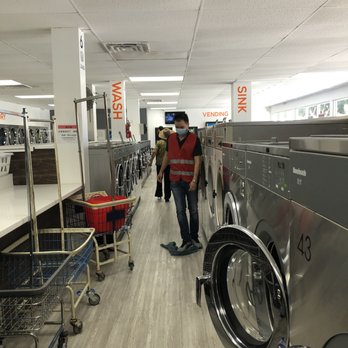 Jets Laundromat - Cleaning and sanitizing washers, dryers, and the floors - Laundromat Near Me - San Gabriel, California