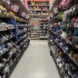 The yarn aisle