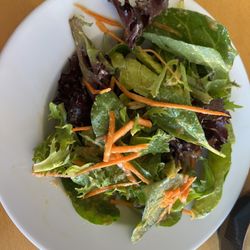 Sushi Ukai - Wheaton - Mixed Greens with Ginger salad dressing