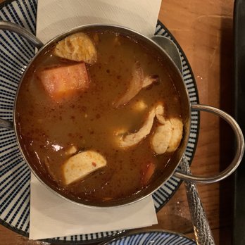 Imm Thai Kitchen - Tom yum soup with chicken - Thai Near Me - Toronto, Ontario Imm Thai Kitchen - Tom yum soup with chicken - Thai Near Me - Toronto, Ontario