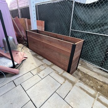 Advantage Lumber - Custom Planters Brazilian Redwood (massaranduba) w/ Ipe Oil Finish - Building Supplies Near Me - Santa Fe Springs, California Advantage Lumber - Custom Planters Brazilian Redwood (massaranduba) w/ Ipe Oil Finish - Building Supplies Near Me - Santa Fe Springs, California