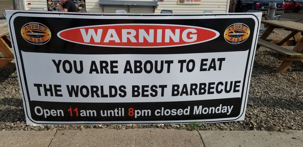 Food from Andre's Ribs