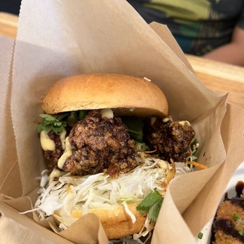 ACRE - Chicken Karaage Sandwich - Breakfast & Brunch Near Me - Brooklyn, New York ACRE - Chicken Karaage Sandwich - Breakfast & Brunch Near Me - Brooklyn, New York