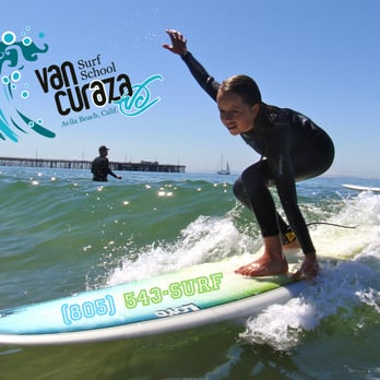 Van Curaza Surf School - Beaches Near Me - Avila Beach, California