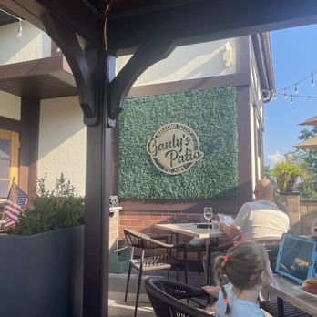 Ganly's Pub & Restaurant - Outdoor seating area sign - Irish Near Me - Sinking Spring, Pennsylvania
