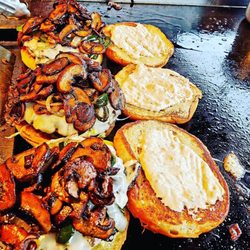 Calle - Mushroom Swiss Burger