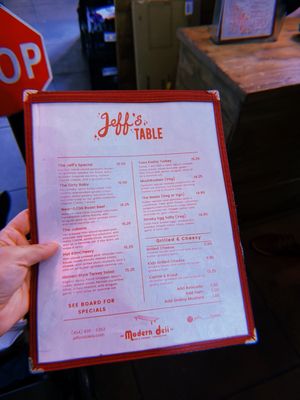 Menu photo 1 Jeff’s Table Los Angeles, CA Menu photo 1 Jeff’s Table Los Angeles, CA
