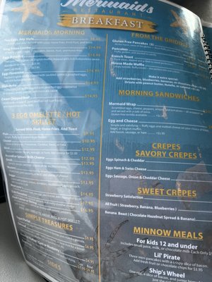 Menu photo 2 Mermaids Restaurant Cape May, NJ Menu photo 2 Mermaids Restaurant Cape May, NJ