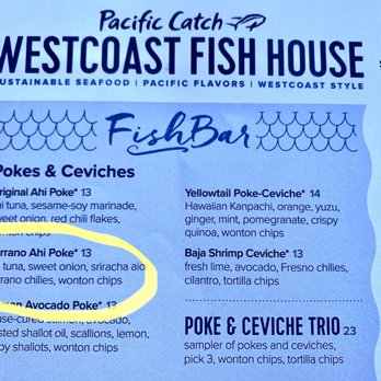 Pacific Catch - Starter. - Seafood Near Me - Walnut Creek, California Pacific Catch - Starter. - Seafood Near Me - Walnut Creek, California